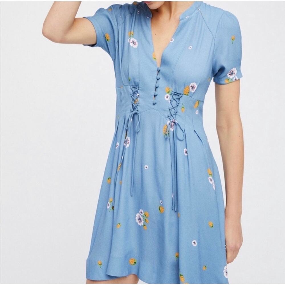 Free People / Dream Girl Mini Dress / sz 4